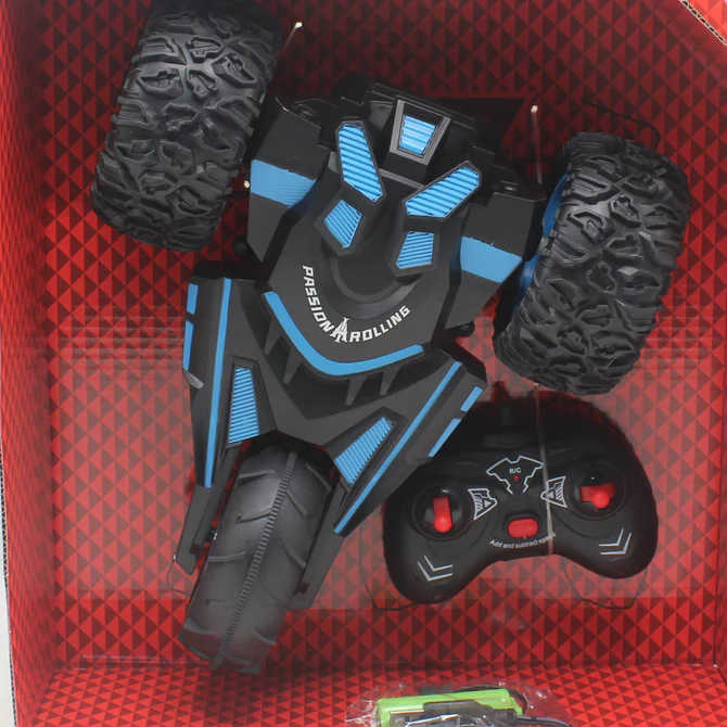 RC 3 x Tires Stunt Car with Flashing Lights image 2