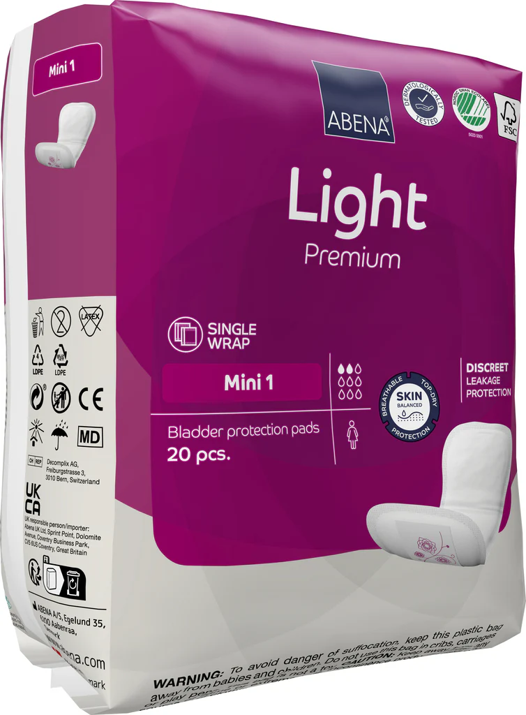 Abena Light MINI 3-in-1 Pads 20 Pcs. image 2