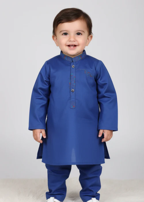 Emb Kurta Trouser image 1